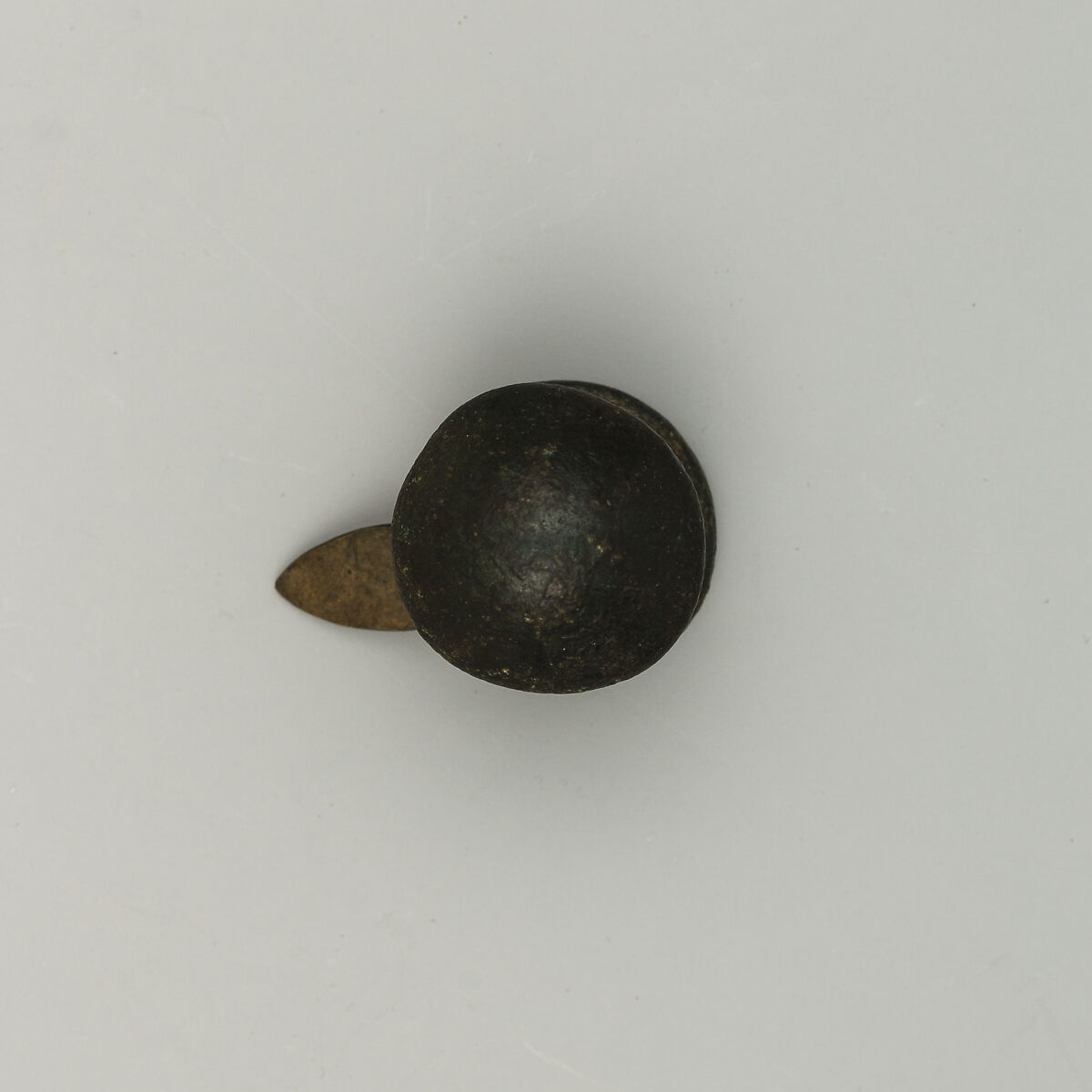 Button, maybe for a Horse Tack, Copper alloy, possibly Roman 