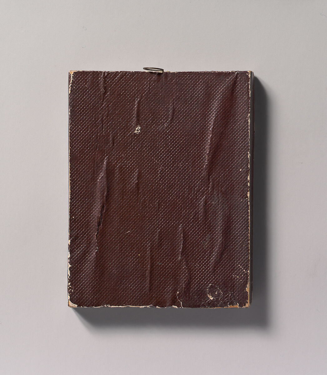 [Seated Elderly Woman Wearing Plaid Dress and Bonnet], William Hardy Kent (American, England 1819–1907 England), Daguerreotype with applied color