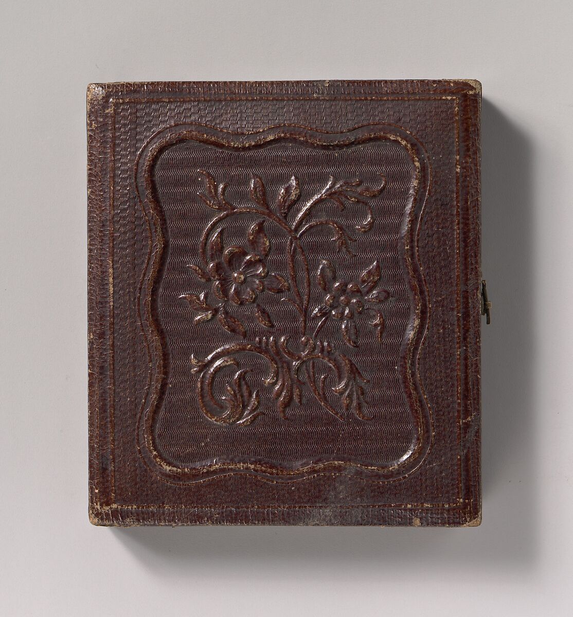 [Seated Man in Floral Vest], W. &amp; F. Langenheim (American, active 1843–1874), Daguerreotype with applied color