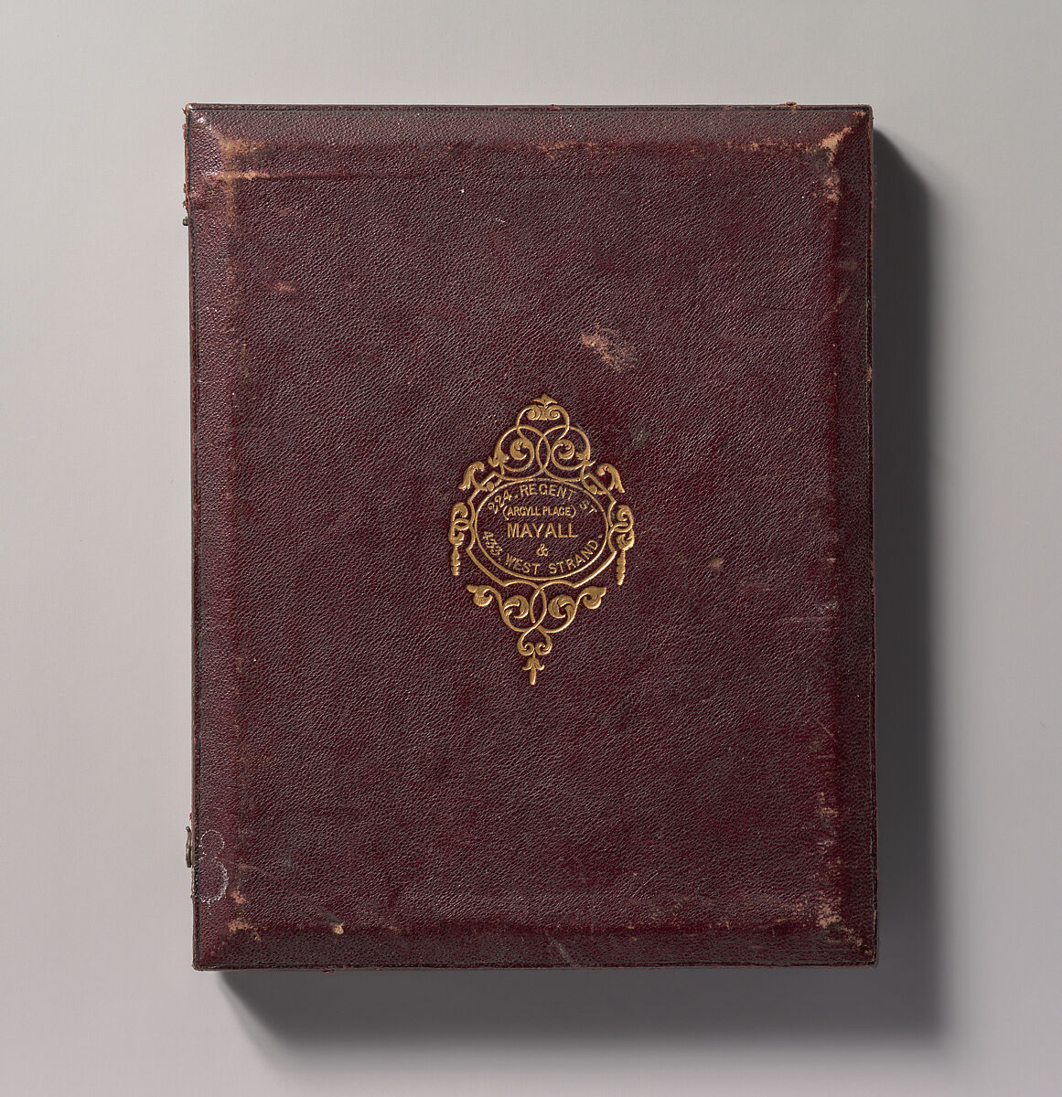 [Seated Man Pointing to a Passage in an Open Book], John Jabez Edwin Mayall (British, Oldham, Lancashire 1813–1901 West Sussex), Daguerreotype with applied color