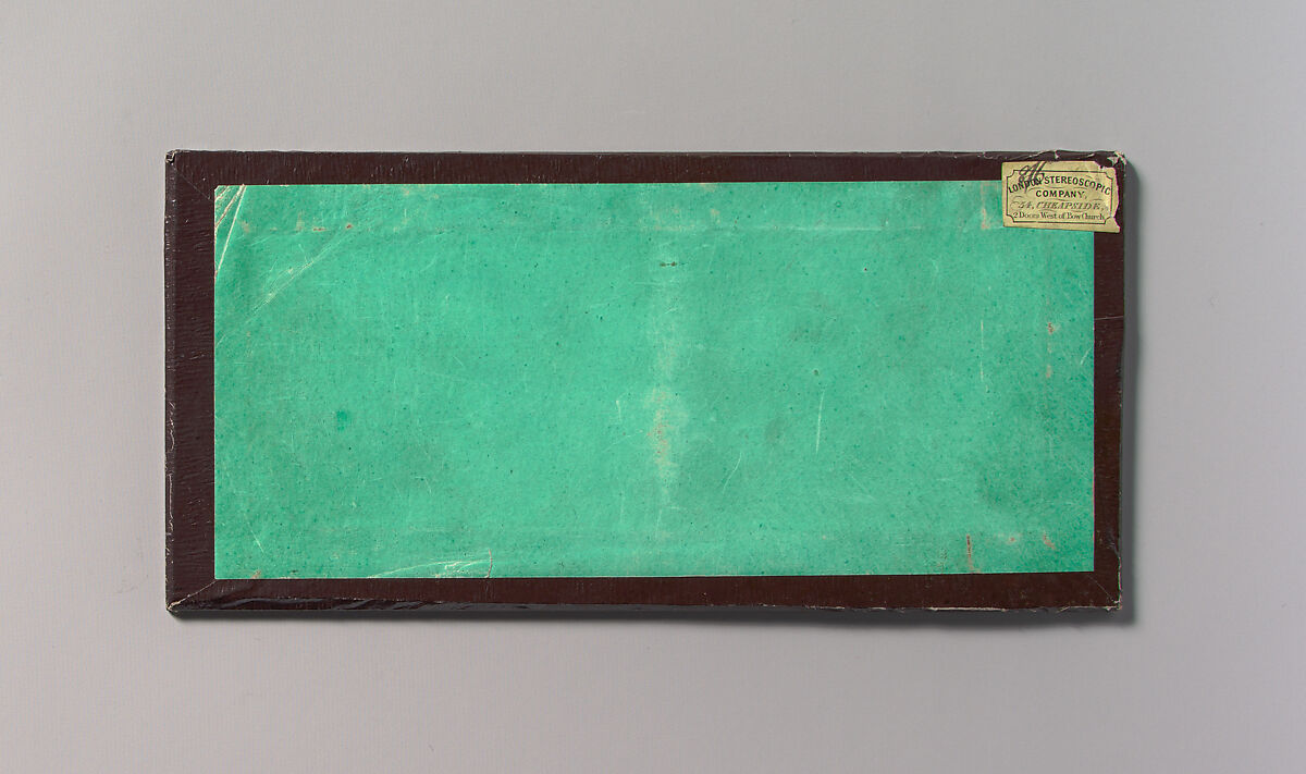 [Stereograph, Crystal Palace, John Bell's Una and the Lion], London Stereoscopic Company (British), Daguerreotype