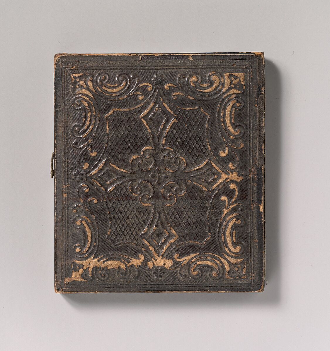 [Two Union Soldiers Holding Hands, Arms Around Each Other's Shoulders], Unknown (American), Tintype with applied color