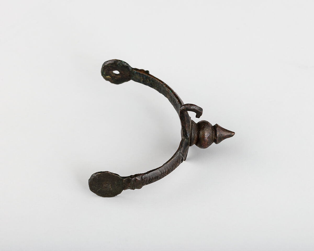 Prick Spur, Copper alloy, silver, Gallo-Roman