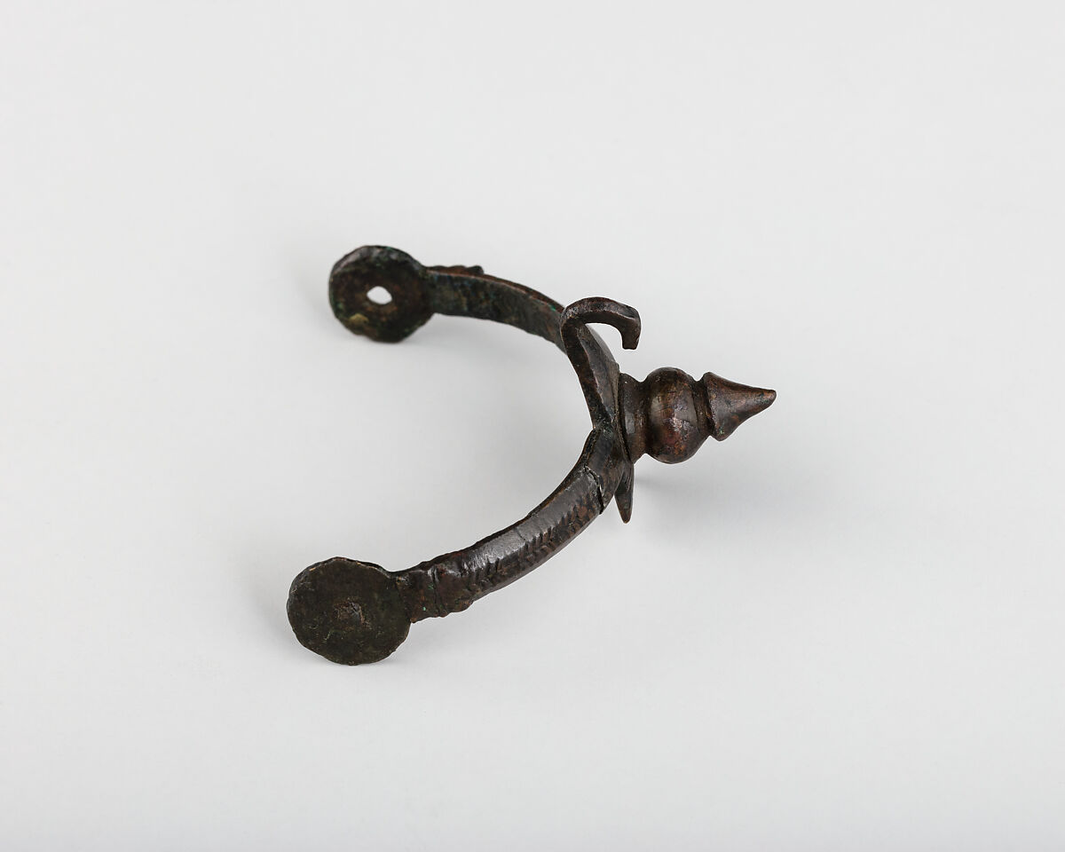 Prick Spur, Copper alloy, silver, Gallo-Roman 