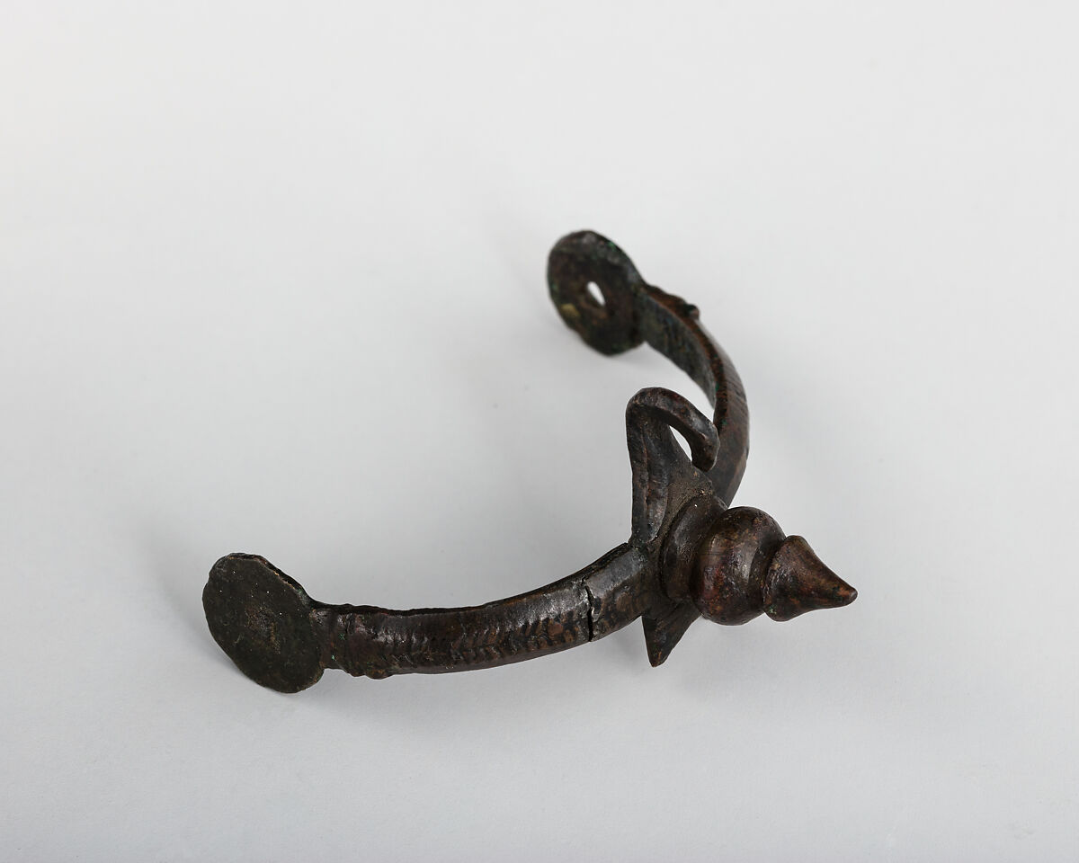 Prick Spur, Copper alloy, silver, Gallo-Roman