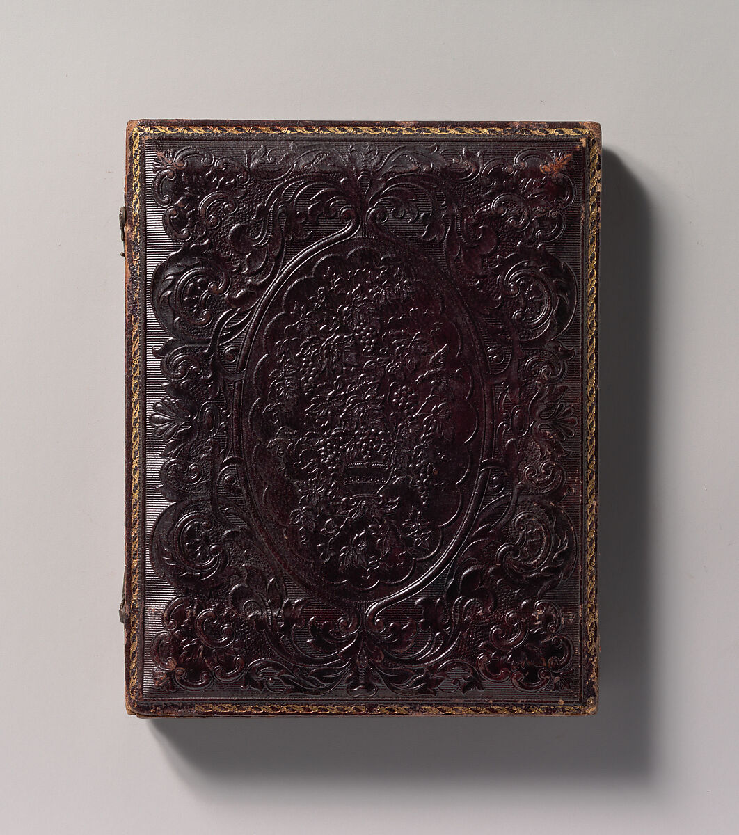 [Family Posing on Bow Bridge, Central Park, New York], Unknown (American), Tintype