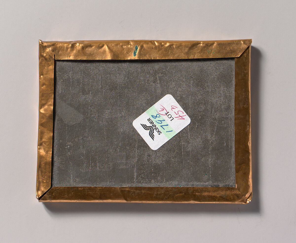 [Three Seated Men with Arms Around Each Other], Unknown (American), Ambrotype