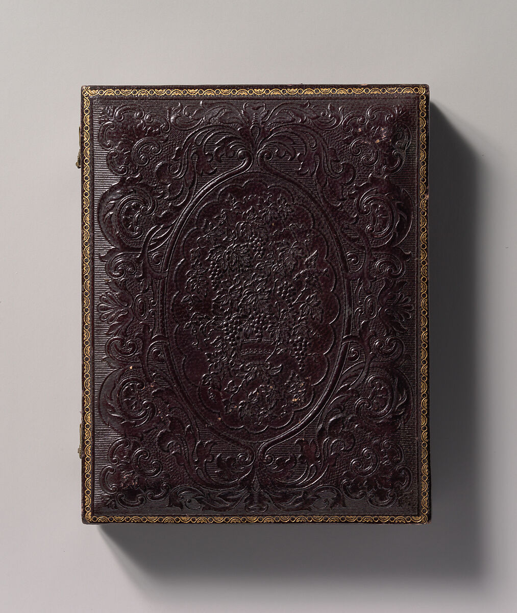 [Plasterer in Oilskin Hat], Unknown (American), Ambrotype with applied color