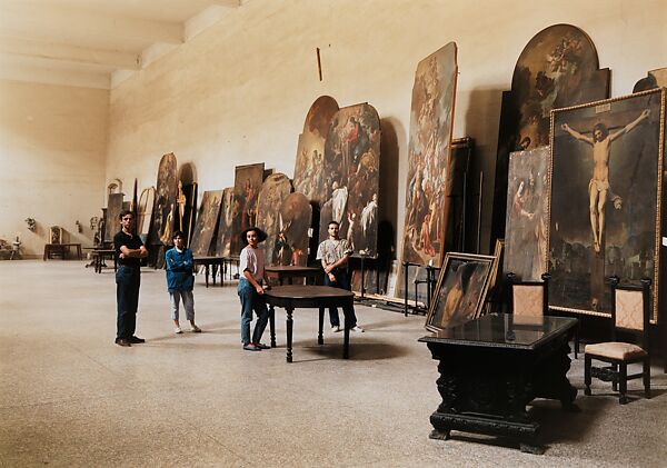 Restorers at San Lorenzo Maggiore, Naples