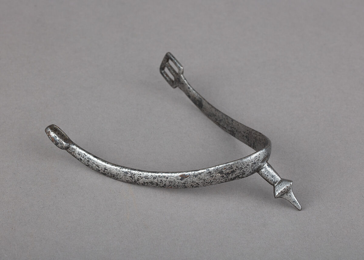 Prick Spur (Right), Iron alloy, German 