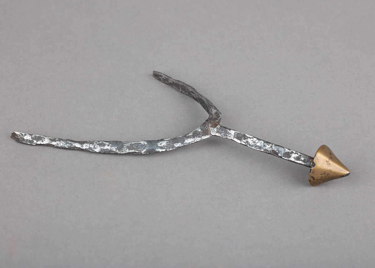 Prick Spur, Iron alloy, copper alloy, possibly German