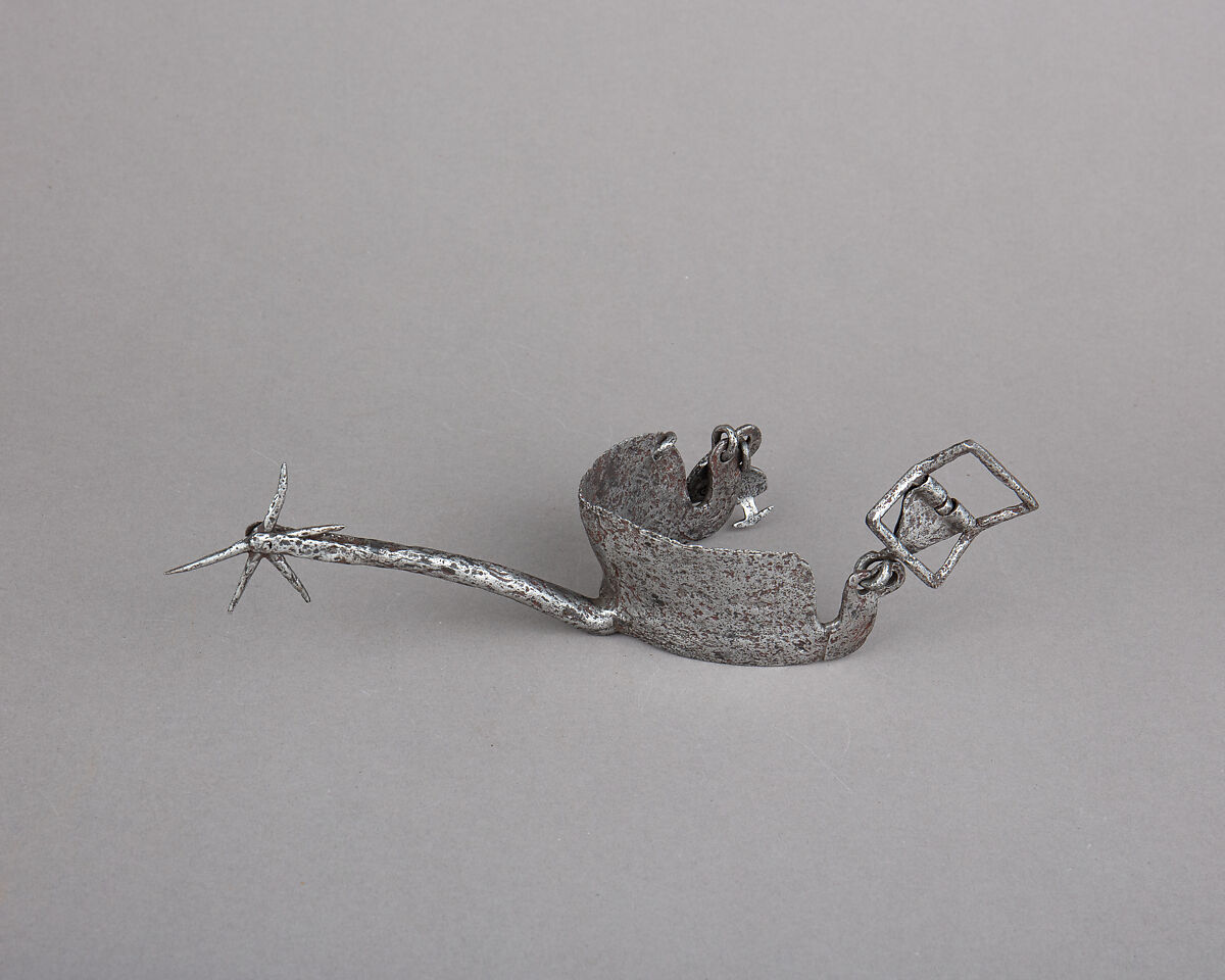 Rowel Spur (Right), Iron, Bohemian