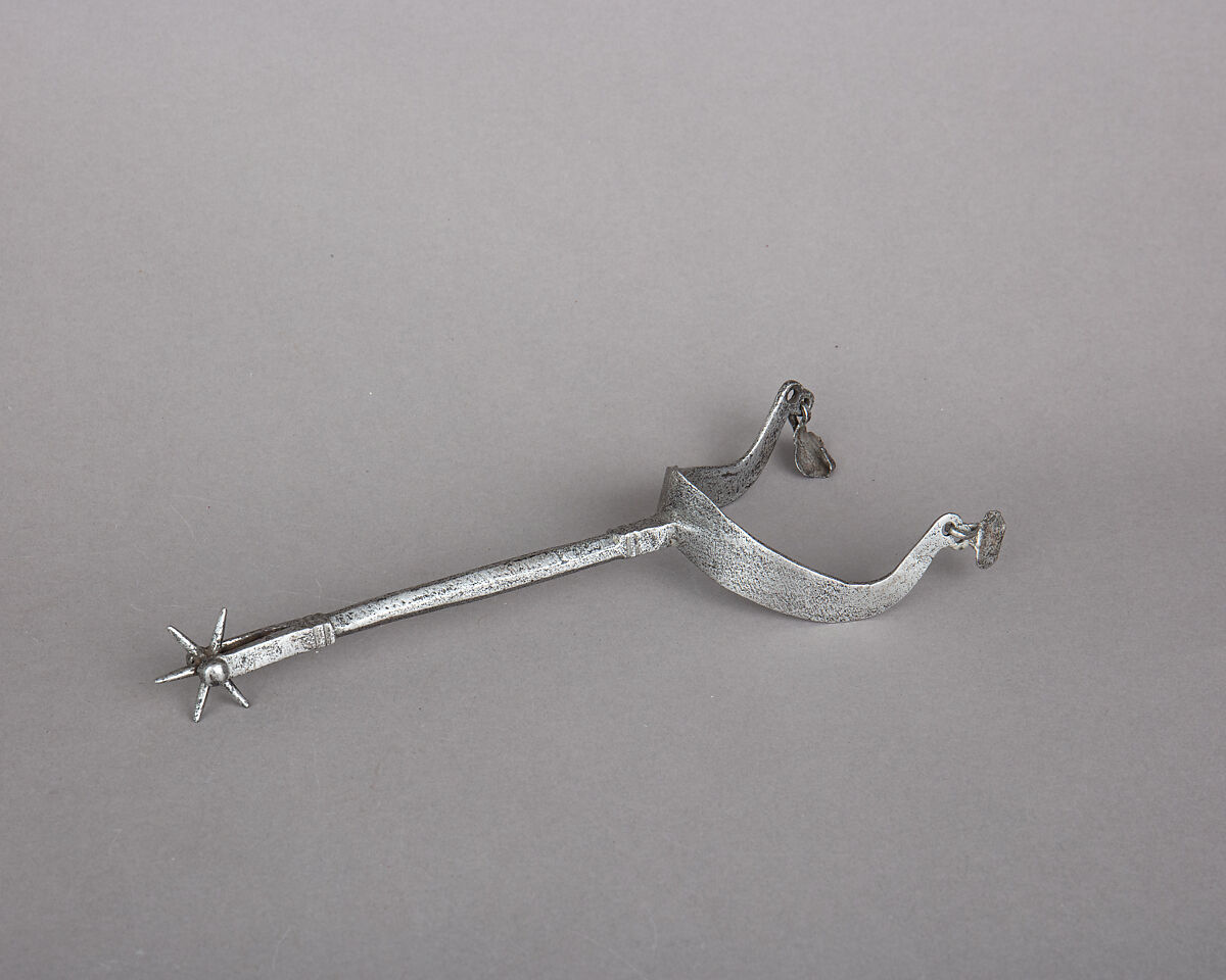 Rowel Spur (Left), Iron alloy, German 