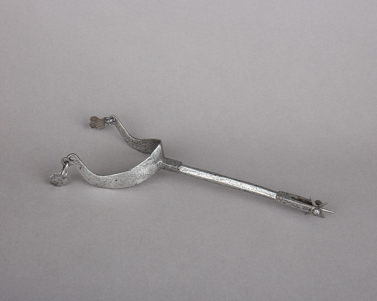 Rowel Spur (Left), Iron alloy, German