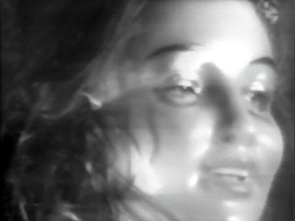 Organic Honey's Visual Telepathy, Joan Jonas (American, born New York 1936), Single-channel digital video, transferred from video tape, black-and-white, sound, 17 min., 24 sec. 