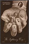 Fingers of Fate - The Tightening Grip, Unknown, Gelatin silver print
