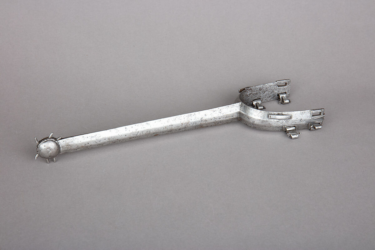 Tournament Rowel Spur, Iron alloy, German
