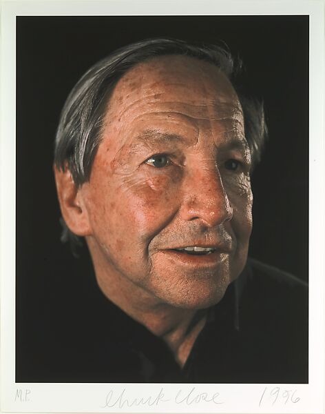 Robert Rauschenberg, Chuck Close (American, Monroe, Washington, 1940–2021 Oceanside, New York), Inkjet print 