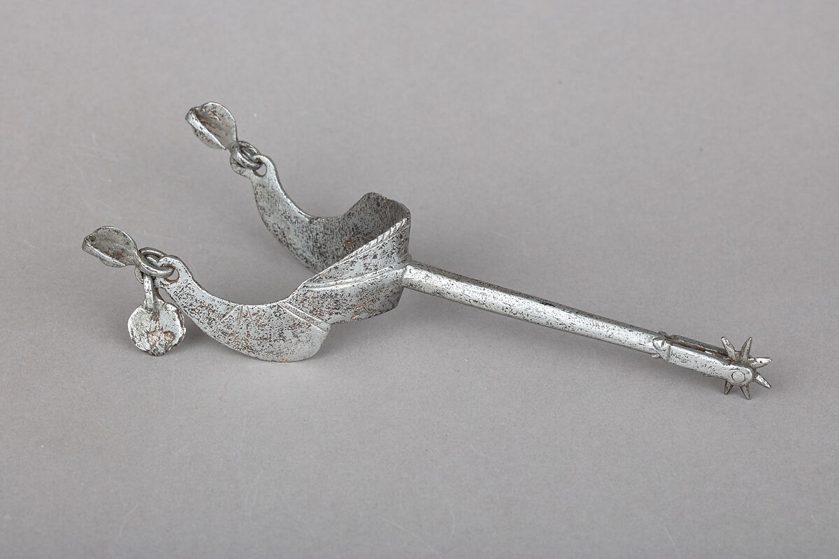 Rowel Spur (Left), Iron alloy, German