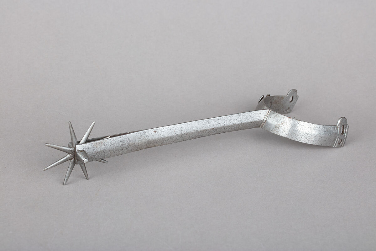 Rowel Spur (Left), in the Style of the 15th Century, Iron alloy, Hungarian