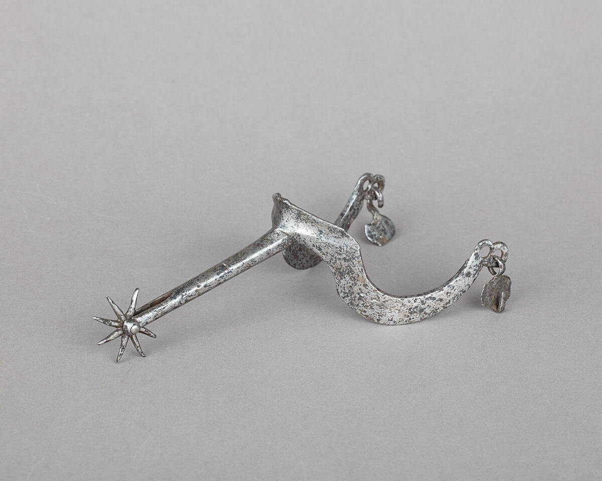 Rowel Spur, Iron alloy, German 