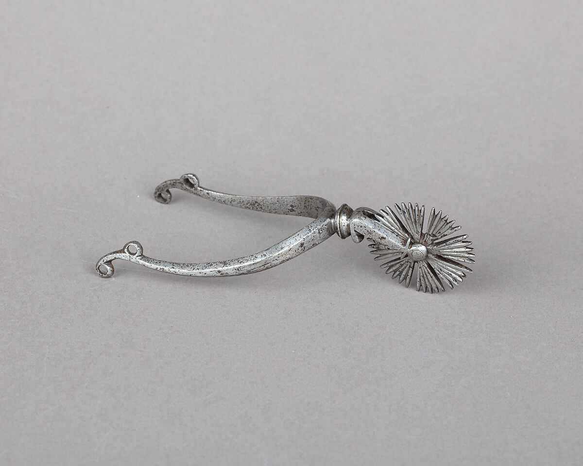 Rowel Spur, Iron alloy, Italian 