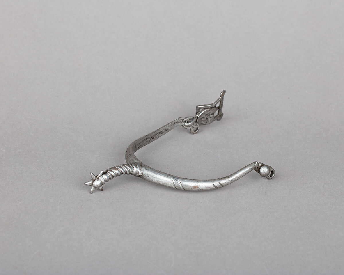 Rowel Spur (Left), Iron, German