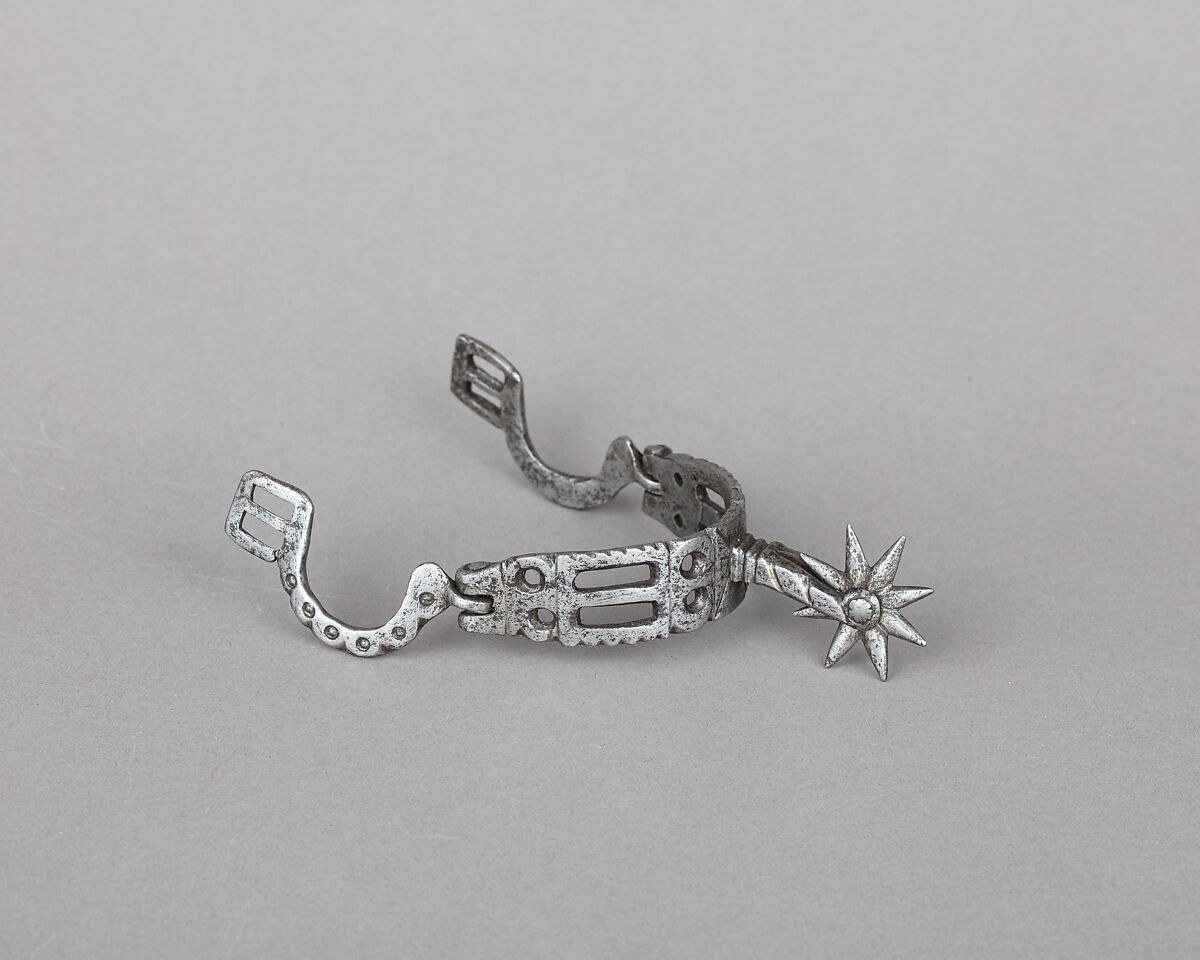Rowel Spur, Iron alloy, German