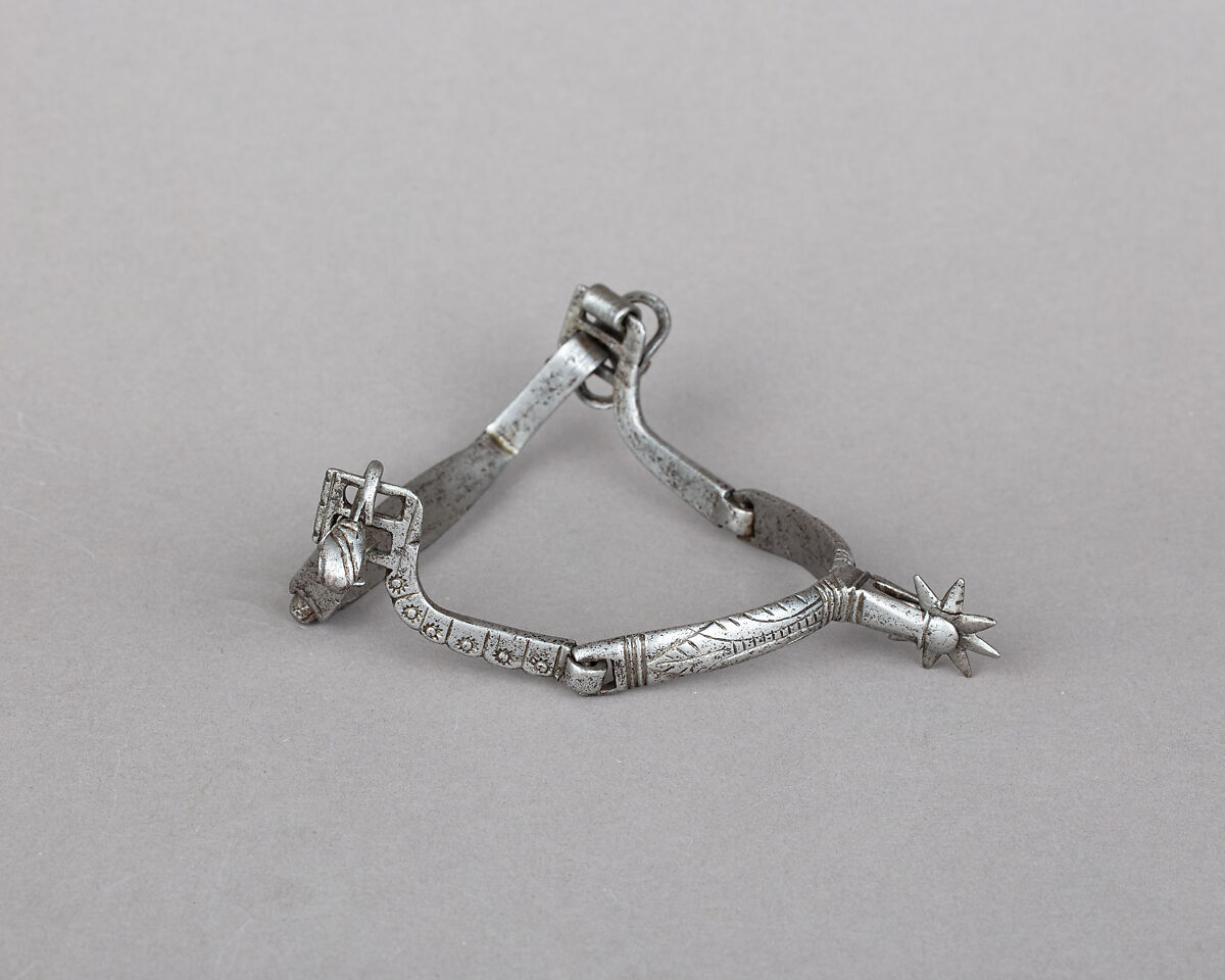 Rowel Spur (Right), Iron alloy, German