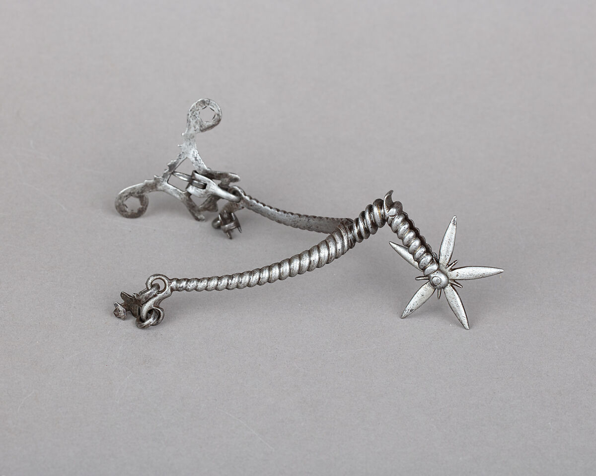 Rowel Spur (Right), Iron alloy, German