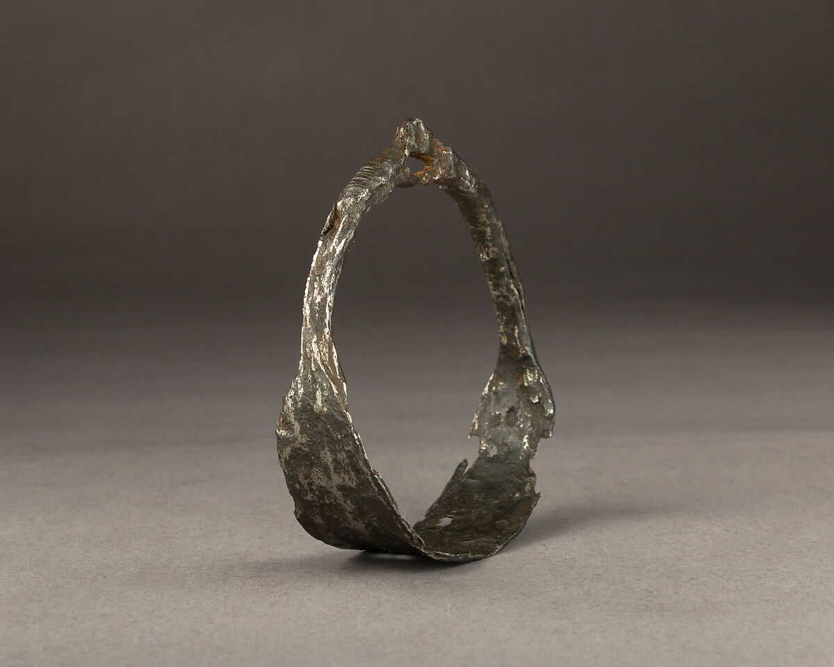 Stirrup, Iron, copper alloy, West Slavic