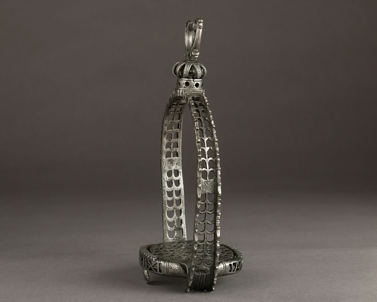 Stirrup, Iron alloy, tin, German, Munich