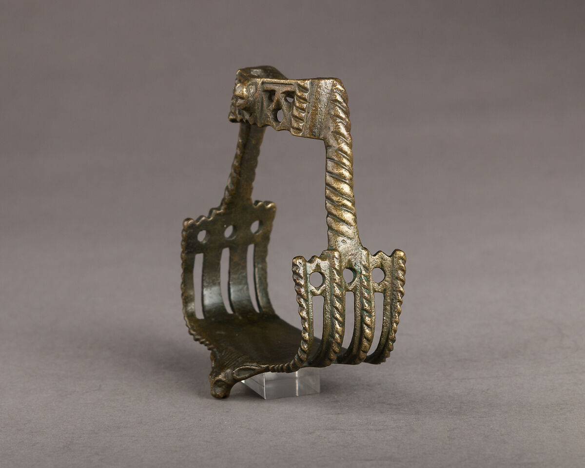 Stirrup for a Child, Copper alloy, German or Bohemian