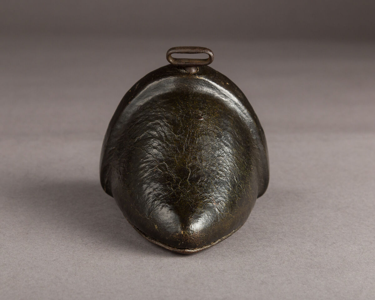 Lady's Stirrup, Leather, iron, vegetal thread, French