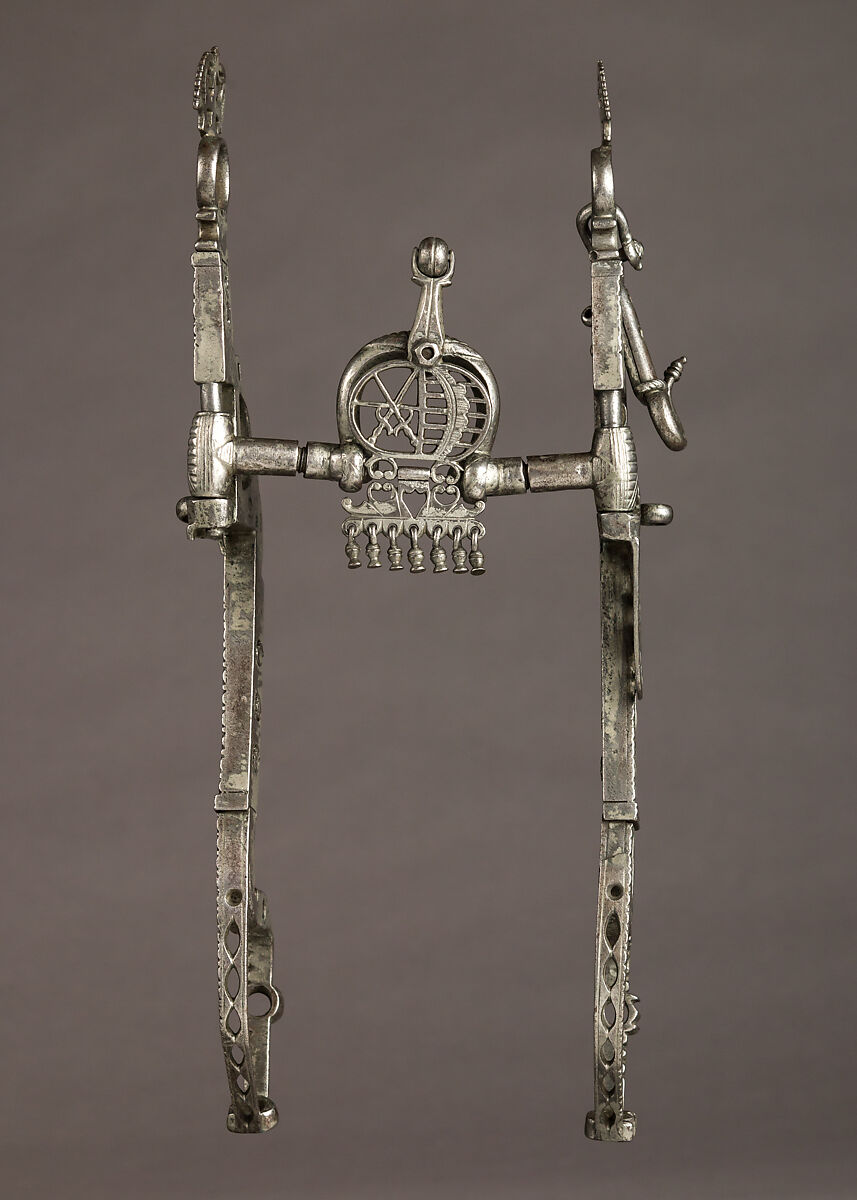 Curb Bit, Iron alloy, tin, German, Saxony