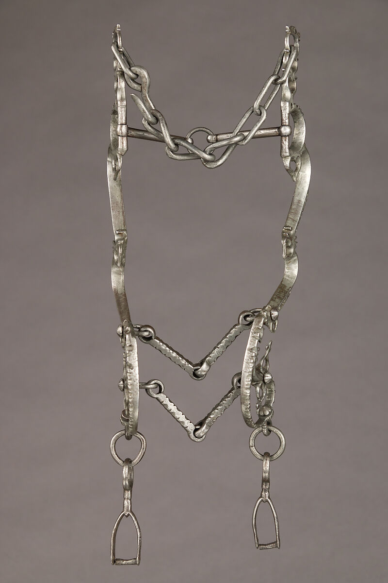 Curb Bit, Iron alloy, tin, German