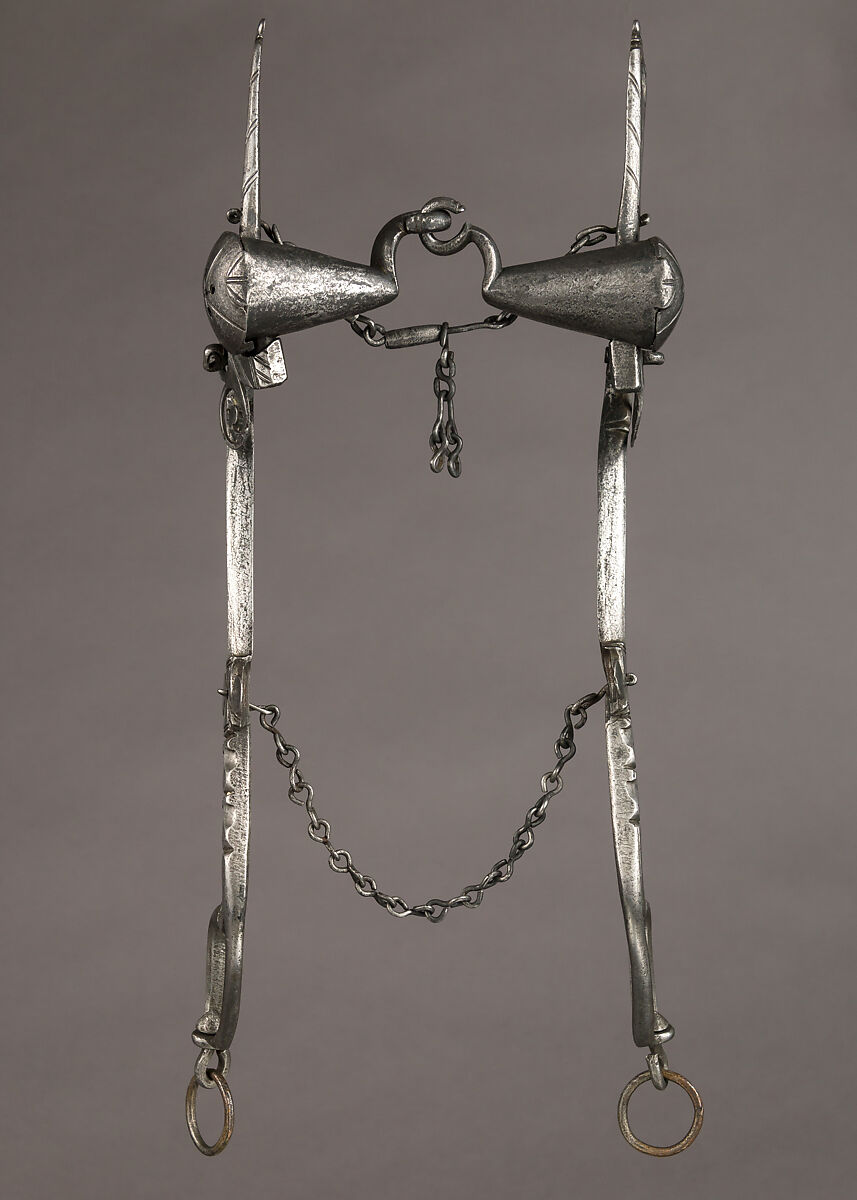 Curb Bit, Iron alloy, German