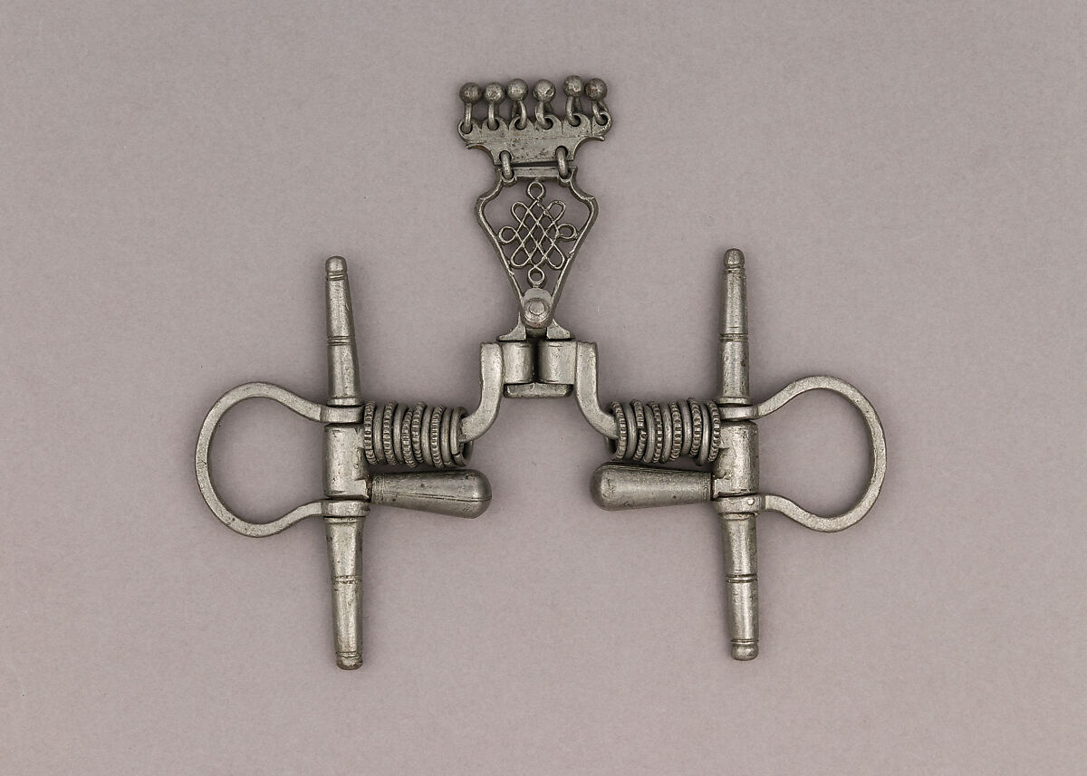 Snaffle Bit, Iron alloy, tin, German