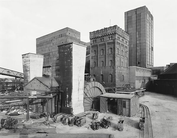 Zeche Hannover, Bochum-Hordel, Ruhr Region, Germany, Bernd and Hilla Becher  German, Gelatin silver print