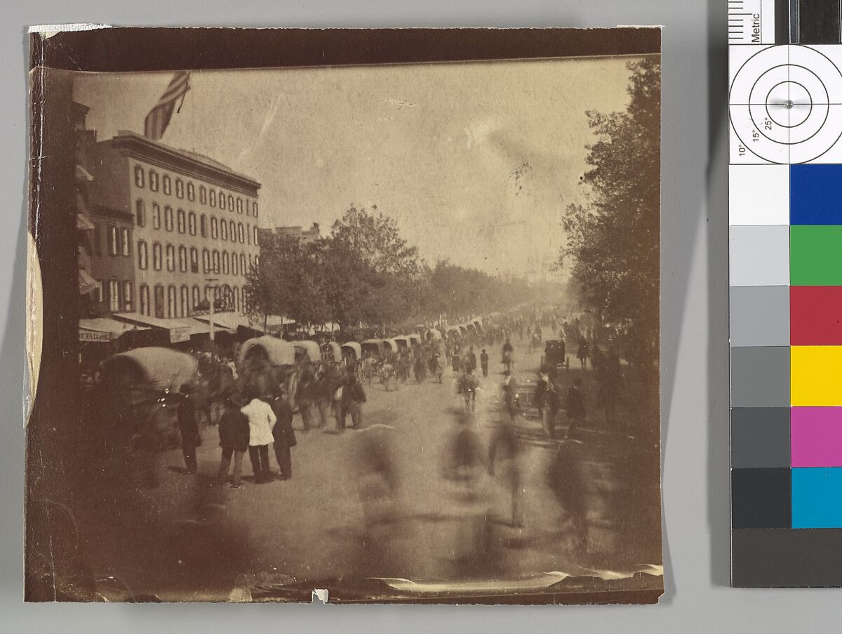 [Grand Army Review, Washington, D.C.], Alexander Gardner (American, Glasgow, Scotland 1821–1882 Washington, D.C.), Albumen silver print from glass negative 