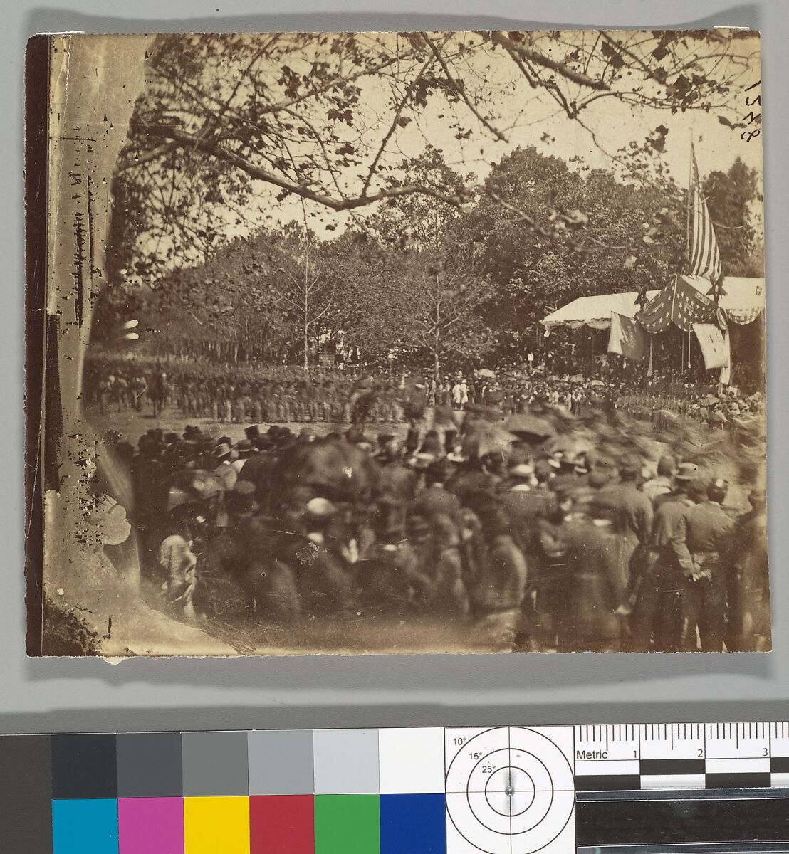 [Grand Army Review, Washington, D.C.], Alexander Gardner (American, Glasgow, Scotland 1821–1882 Washington, D.C.), Albumen silver print from glass negative 