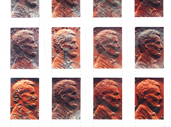 Copperhead Grid, Moyra Davey (American, born Toronto, 1958), Chromogenic prints