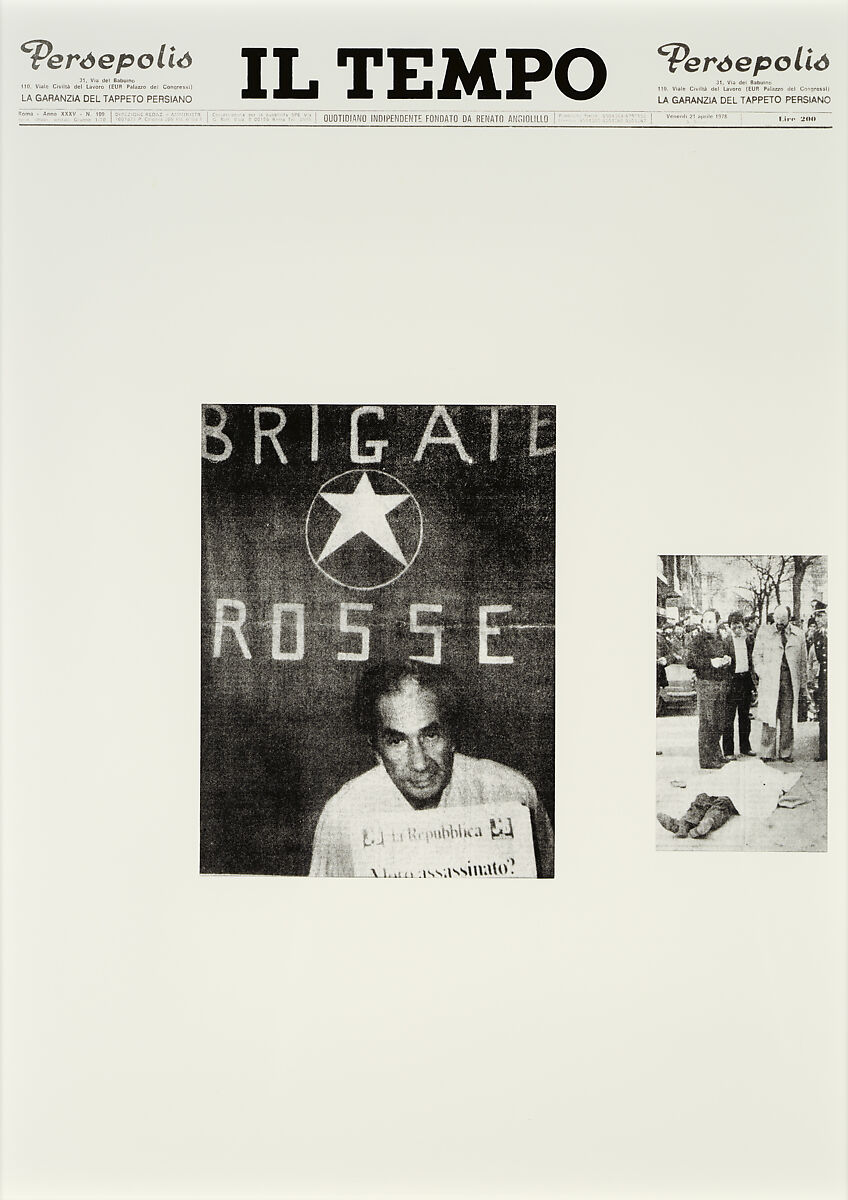 April 21, 1978, Sarah Charlesworth (American, East Orange, New Jersey 1947–2013 Hartford, Connecticut), Chromogenic prints