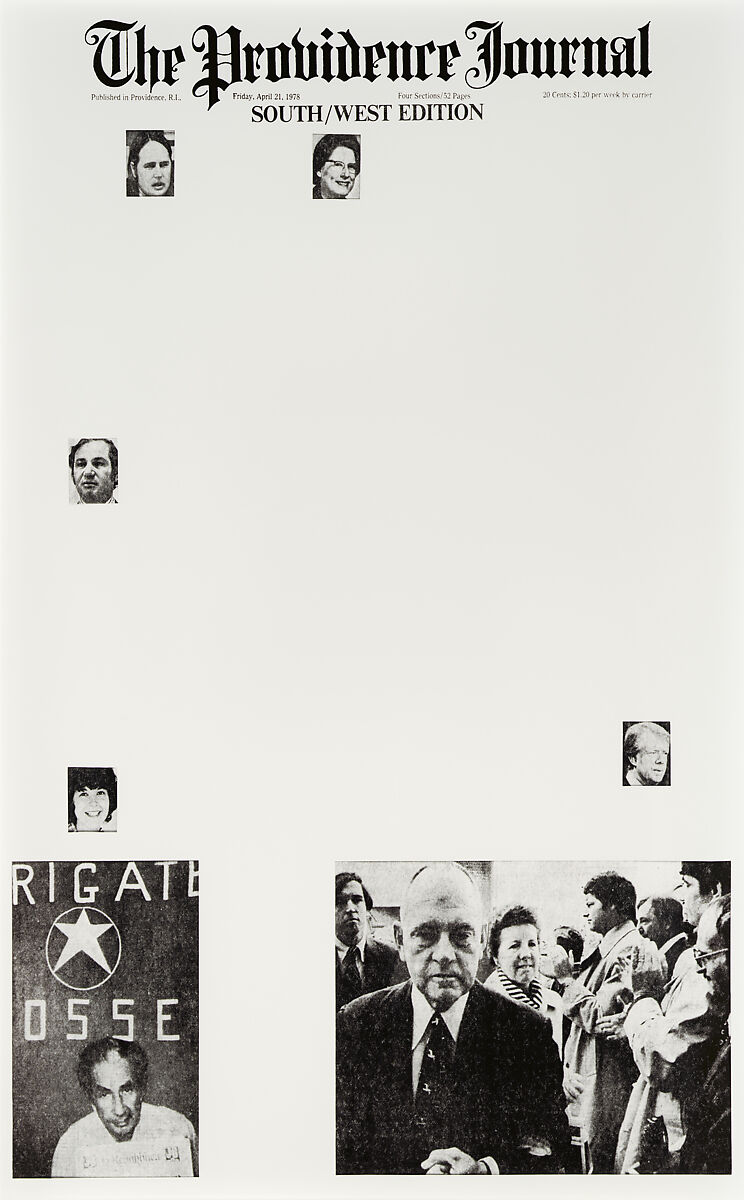 April 21, 1978, Sarah Charlesworth (American, East Orange, New Jersey 1947–2013 Hartford, Connecticut), Chromogenic prints