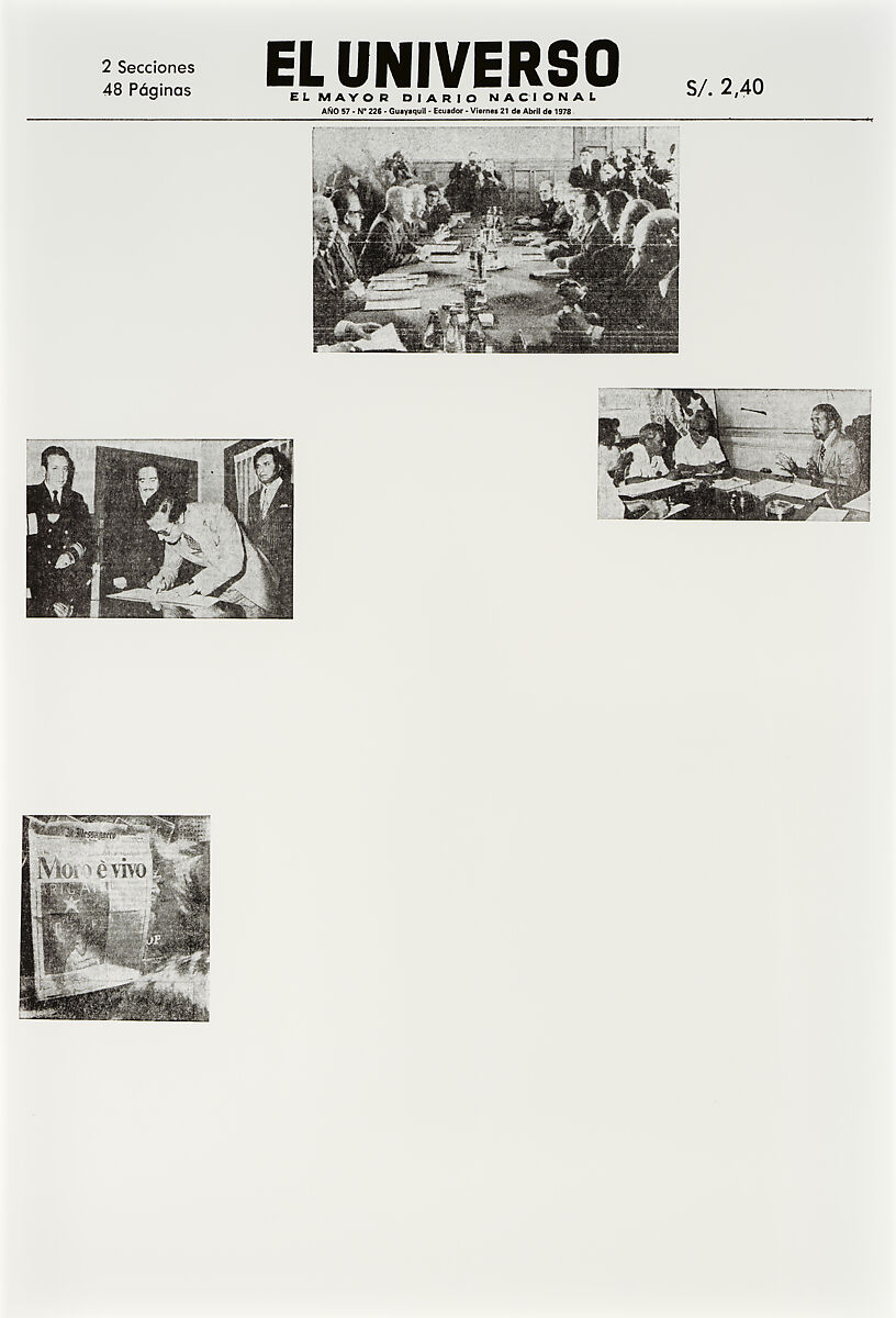 April 21, 1978, Sarah Charlesworth (American, East Orange, New Jersey 1947–2013 Hartford, Connecticut), Chromogenic prints