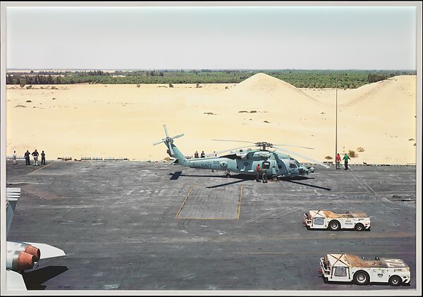 Suez Canal Transit, USS Dwight Eisenhower, Egypt, An-My Lê (American, born Saigon, 1960), Inkjet prints