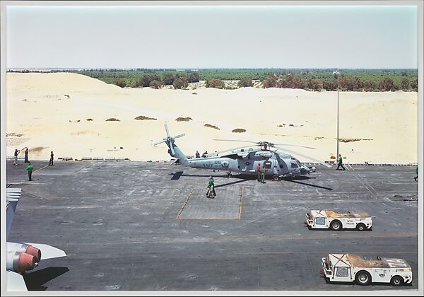 Suez Canal Transit, USS Dwight Eisenhower, Egypt, An-My Lê (American, born Saigon, 1960), Inkjet prints