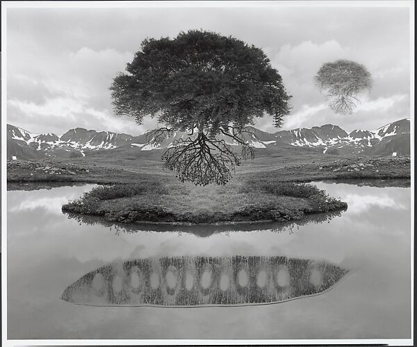 Untitled, Jerry N. Uelsmann (American, born Detroit, Michigan, 1934), Gelatin silver print 