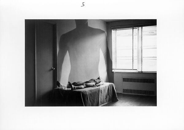 The Spirit Leaves the Body, Duane Michals (American, born McKeesport, Pennsylvania, 1932), Gelatin silver prints (7)