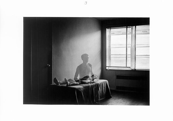 The Spirit Leaves the Body, Duane Michals (American, born McKeesport, Pennsylvania, 1932), Gelatin silver prints (7)
